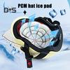 1/2Pcs Ice Pack Hat Liner Ice Pack Insert Hard Hat Cooling Liner No Sweat Helmet Ice Pack Cooling Mat for Outdoor Sports Riding