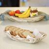 Paulownia Wooden Boat Type Fruit Tray Homestay Natural Village Decorate Retro Old Living Room Solid Wood Candy Plate Snack Plate
