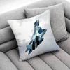 Наволочка для декоративной подушки с изображением истребителей F-F-22 S-SU-57 Raptor Для подушек 55x55см 30x30см 50x50см 45x45см 40x40см Квадратная наволочка для подушки на стул