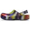 Разноцветные Crocs Пляжные Унисекс Мультиколор Черные Сандалии 207556-0C4