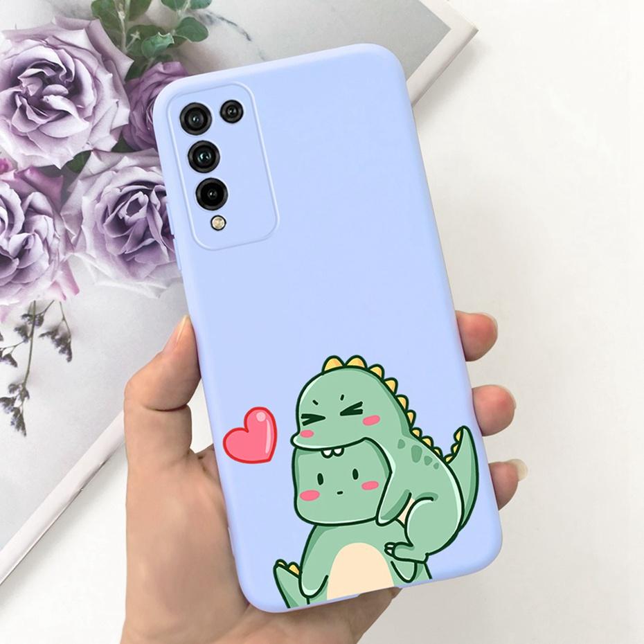 Чехол для Honor 10X Lite Милый Мультяшный Конфетный Цвет Мягкий Силиконовый Чехлы для Телефона Для Honor 10X Lite DNN-LX9