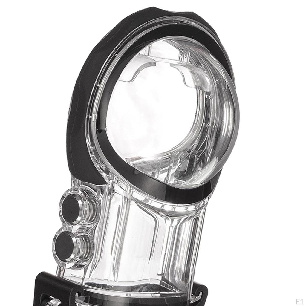 Чехол для дайвинга X3, профессиональный защитный бокс для видеокамеры с обзором на 360°, водонепроницаемый чехол