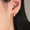 Серьги Brisa Water Flow Серебристо-розовые TESSVP03162