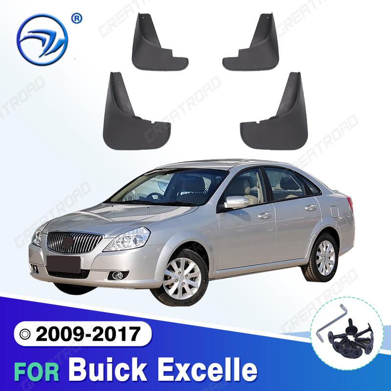Для Buick Excelle 2009-2017 2012 2013 2014 2015 2016 Крыло Брызговики Защита от грязи Брызговики Грязезащитные щитки автомобильные Аксессуары