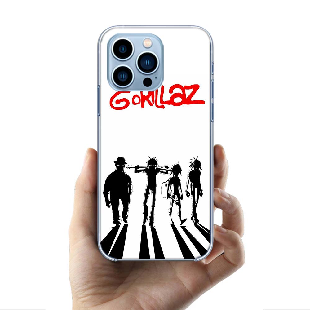 Gorillaz Anime Cases Phone Case For Iphone 17E 16E 17 Air 16 Pro Max 15 Pro 14 Plus 11 13 12 Mini Cover Cases Compatible with Su