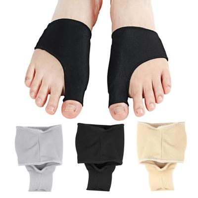 3 пары устройства для коррекции пальцев ног, дышащая ткань, эргономичный корректор пальцев ног, адаптивная посадка, рукав для коррекции косточки