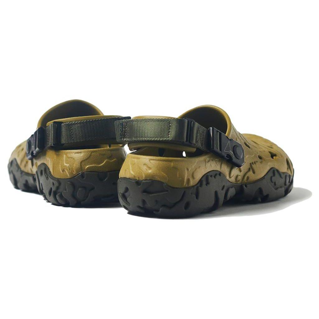 ROA x Crocs All-Terrain Atlas Clog Ностальгия по отпуску Унисекс Кроссовки Зеленый Алоэ Мульти 209387-3UC