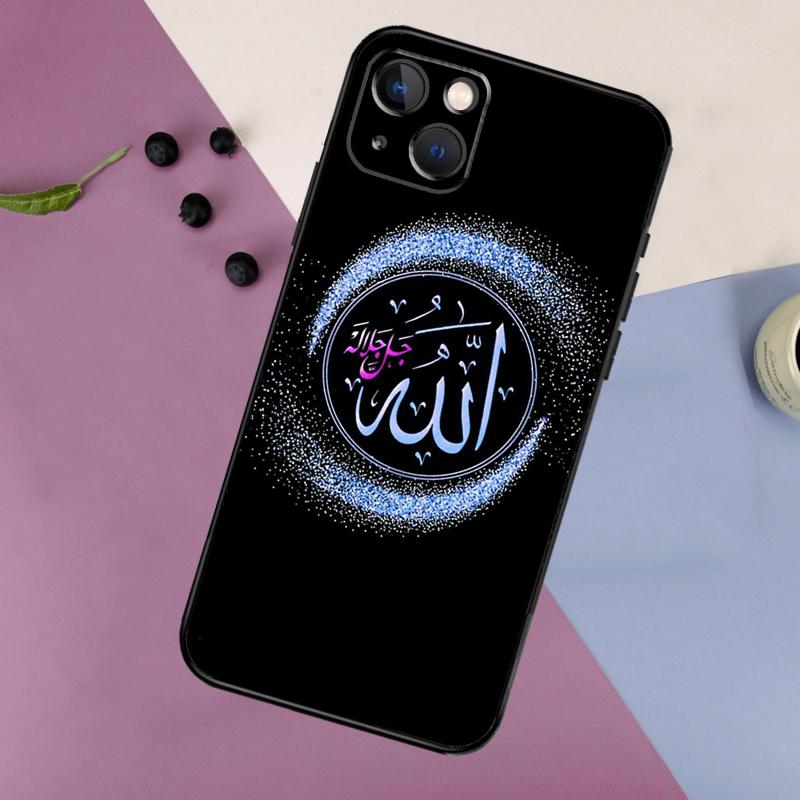 Мусульманский Ислам Бисмиллях Аллах Силиконовый Чехол Для iPhone 17 15 13 12 11 14 Pro Max 16 Plus 12 13 Mini 16e 17 Air Задняя Крышка