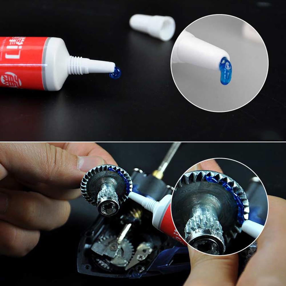 Puntos 2Pcs Fishing Reel Spinning Wheel Bearing Maintenance Lubricating Oil Grease Set