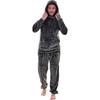 Keanu Men's Fleece Hooded Pyjama Set