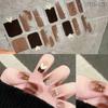 14Strips Gel Nail Stickers Semi Cured Gel Nail Polish Strips Nail Art Stickers  DIY Nail Art Making
