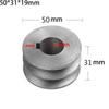 Cast Iron V-Belt Pulley Dia 50mm-100 Power Tool Accessory
