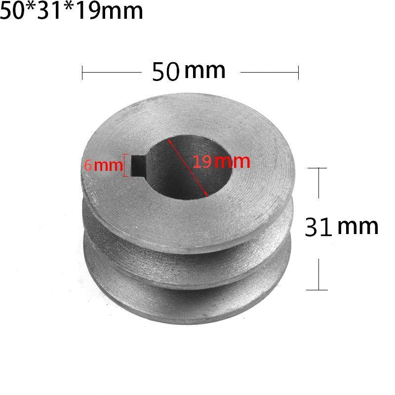 Cast Iron V-Belt Pulley Dia 50mm-100 Power Tool Accessory