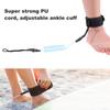 Stand Up Paddle Board Coiled Spring Leg Foot Rope Surfing Leash for Surfboard (blue)