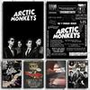 Classic Band Arctic Monkey Music 80s Retro Pictures Fan Room Living Room Art