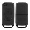 Flip 2 Button Remote Key Fob Case Shell Cover Fit For Mercedes Benz SLK Class E113 ACES W168
