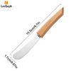 Butter Spreader Knifes Set, Stainless Steel Sandwich Spreading Knifes with Wooden Handle, Butter Cream Cheese Jam Scrapers