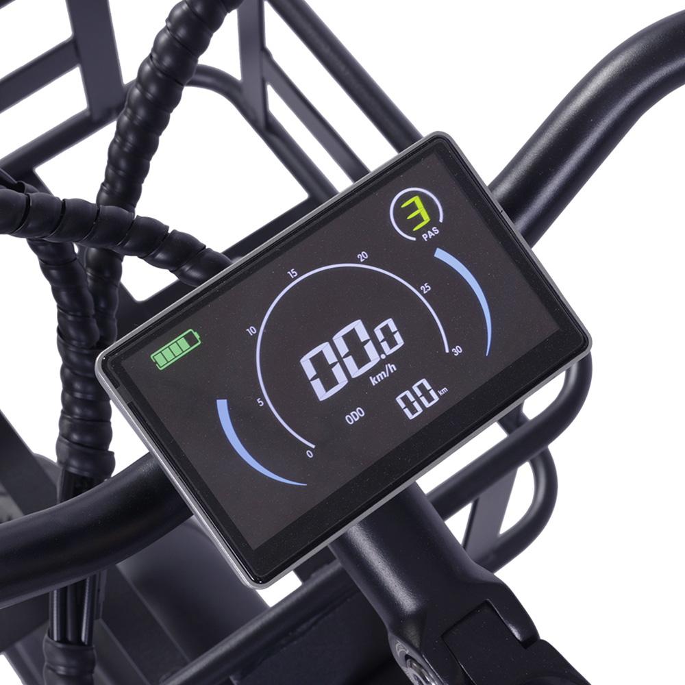 GOGOBEST GF200 Electric Bike, 500W Motor, 48V 15.6Ah Battery, 20*3.0 inch Tires, 45km/h Max Speed