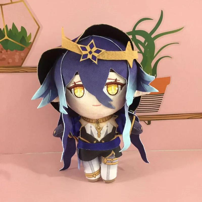 Аниме Косплей Плюшевая кукла Игрушка Лейла 20 см Genshin Impact Милая Мягкая Набивная Подушка Подарок на День Рождения для Детей
