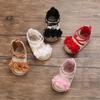 Summer Infant Baby Girls Sandals Casual Beach Shoes Anti-Slip PU Leather Newborn Toddler Prewalker First Walking Shoes 0-18M