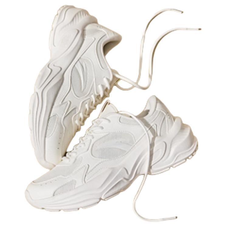 Anta Little Millennium Trendy Comfortable Wear-Resistant Breathable Low-Top Casual Shoes Men Casual Shoes Ivory-White 912538826-8