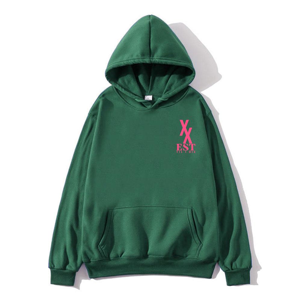 XX EST Til I Die толстовки рэпер Mgk Machine Gun Kelly толстовки Ropa Hombre Sudaderas Con Capucha повседневные мужские/женские пуловеры