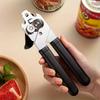4 Styles Can Opener Professional Ergonomic Kitchen Tool Manual Side Cut Can Openers Drink Bottle Opener Knife For Cans Lid Kitchen Gadget