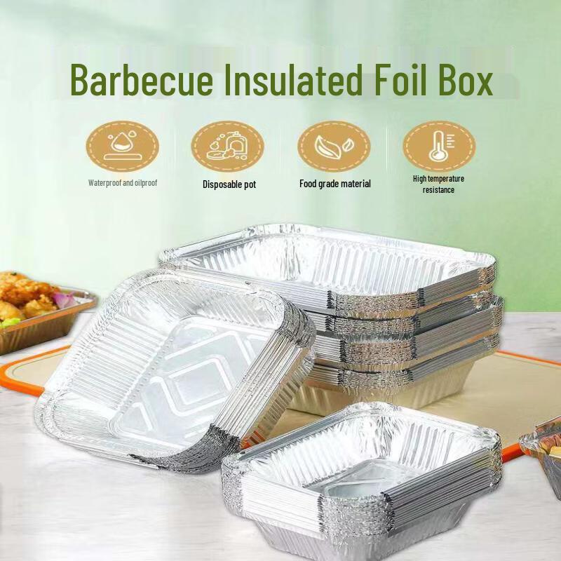 Ka Shi Cong Insulated Aluminum Foil Meal Boxes