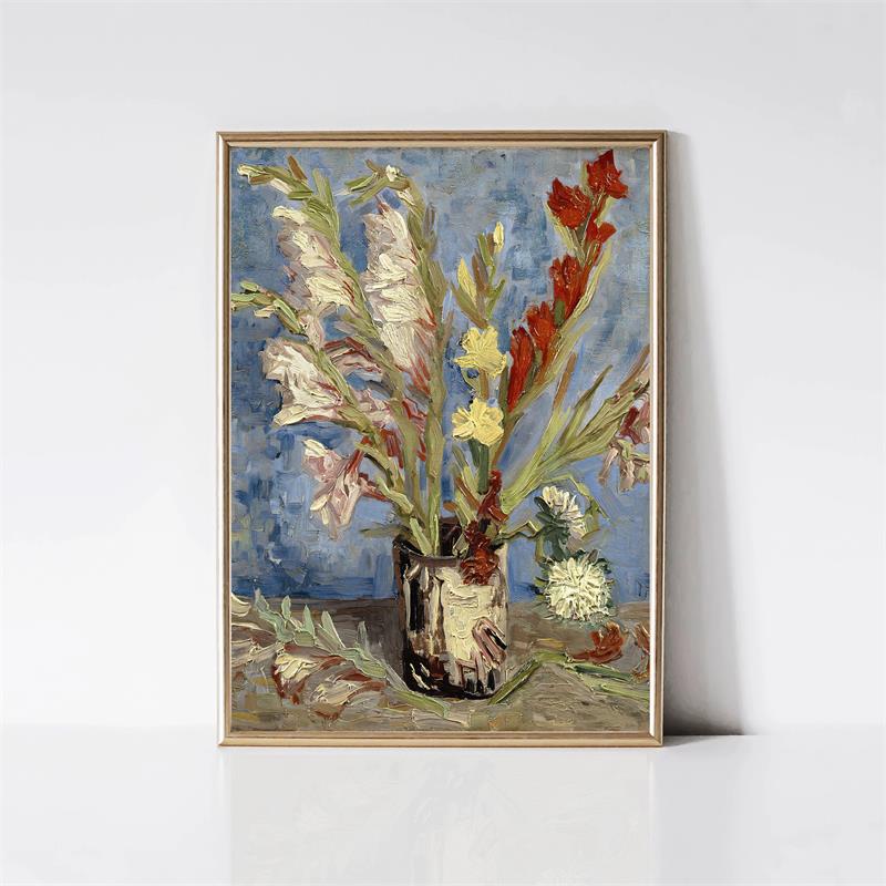 Vincent Van Gogh Select Print Poster Impressionist French Landscape Flower Starry Night Canvas Painting Wall Art Room Home