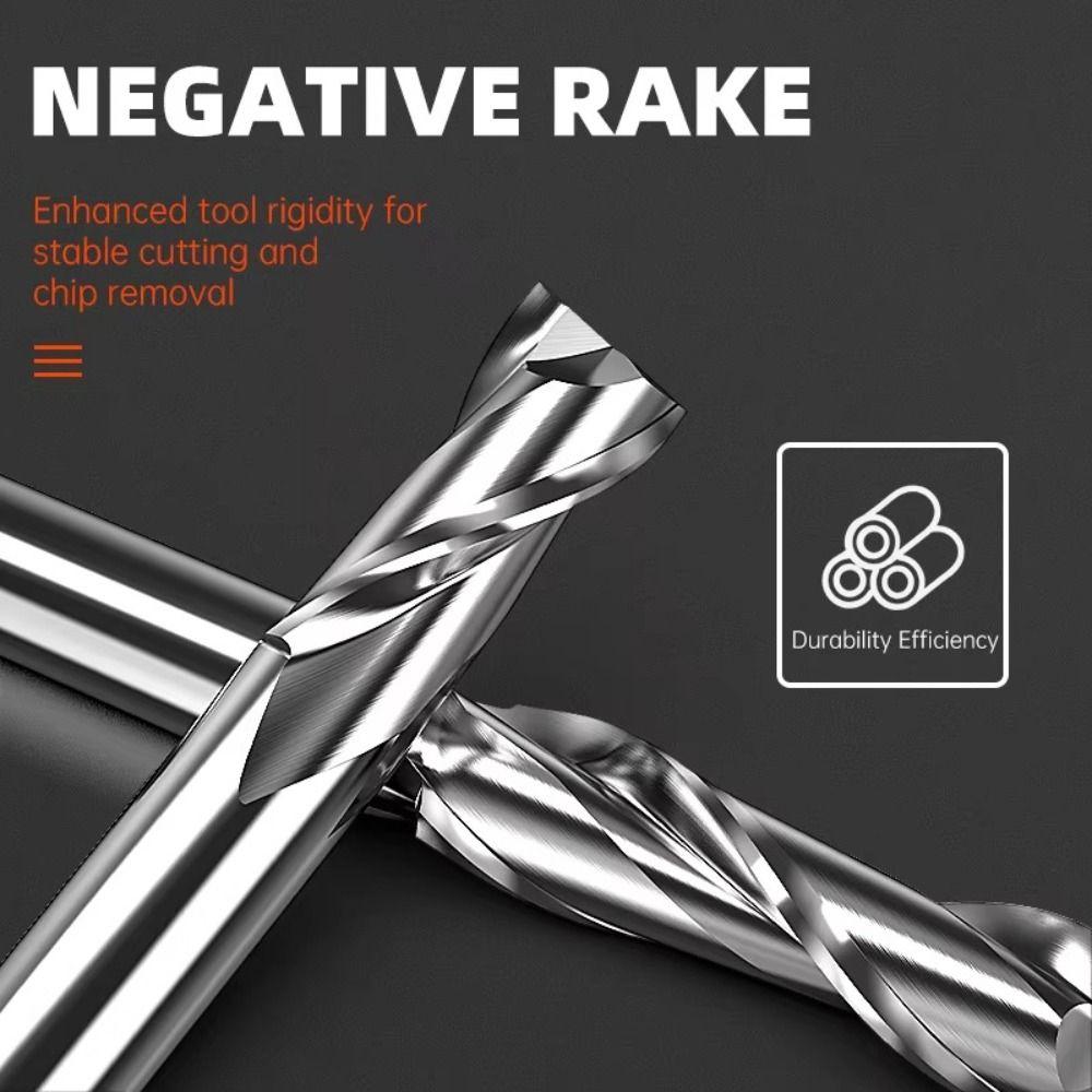 Фреза HSS M2 HRC65 Сплавная твердосплавная фреза Новая спиральная фреза Алюминий Нержавеющий металл