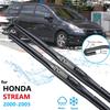 Car Wiper Blades for Honda Stream 2001 2002 2003 2004 2005 Front Windscreen Brushes Washer Car Accessories RN1 RN2 RN3 RN4