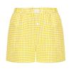 Women's New Summer Casual Comfortable High Waist Loose Wide Leg Retro Plaid Shorts