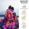 Custom Name Blanket Jem Anime Characters Blanket Bedding Blanket for Travel, Camping, Living Rooms, Offices, Sofas, Fan Christmas gift
