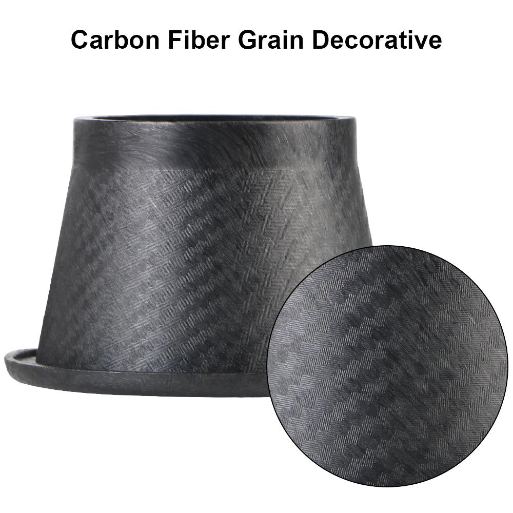 Автоаксессуары Набор воздухозаборных патрубков Комплект воздуховодных трубок Турбо воздухозаборник Круглые/Квадратные насадки Универсальная система воздухозаборника переднего бампера автомобиля