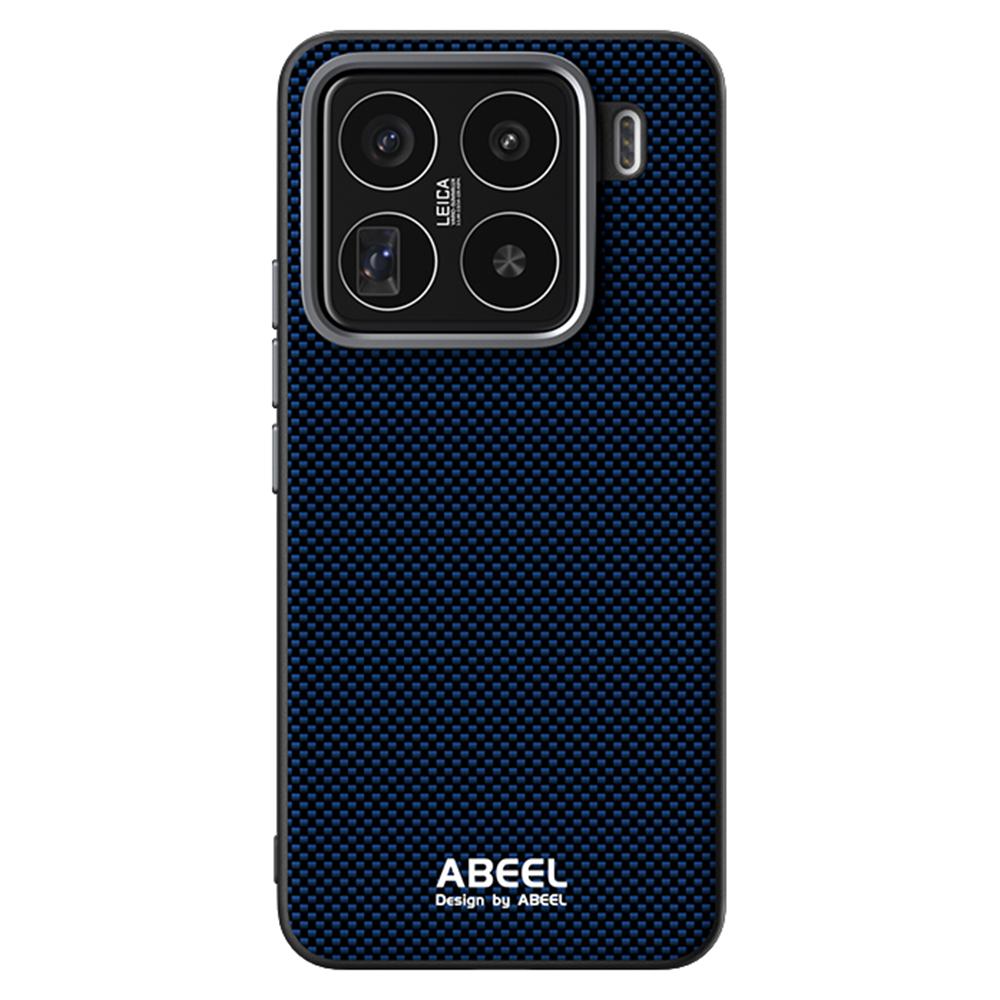 ABEEL For Xiaomi 15 Pro Case Compatible with MagSafe Printed PC TPU Aluminum Alloy Leather Phone Cover