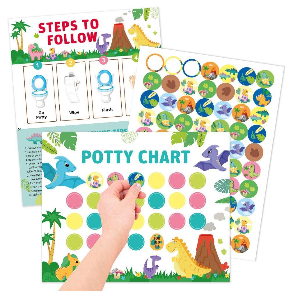 Training Sticker Toilet Habits Reward Stickers Early Education Toilet Habit Sticker Chart Student