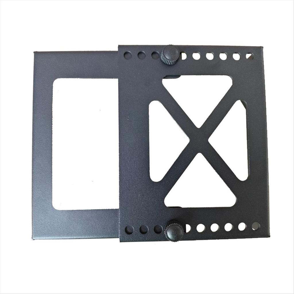 Регулируемый держатель-кронштейн для ПК или NAS под стол, Совместим с NAS, CPU, ИБП, Настольным компьютером малого форм-фактора