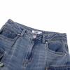 KIRSH Cargo Bermuda Denim Pants [Blue]