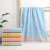 Thickened Absorbent Bath Towel - Large Pure Cotton & Polyester Blend, 90x40 Cm, Suitable for Adult Face and Household Use