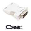 Конвертер HDMI Female to VGA Male с аудиоадаптером для поддержки выходного сигнала 1080P