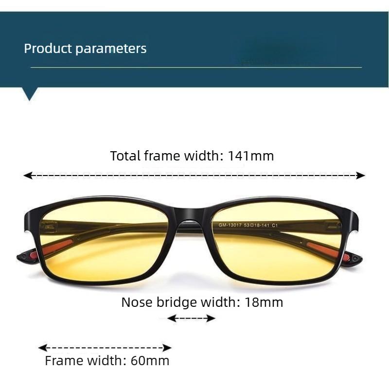 Новые очки для ночного видения и пресбиопии Модные Ультралегкие Высококачественные с защитой от синего света Очки для чтения от 0 до +4.0