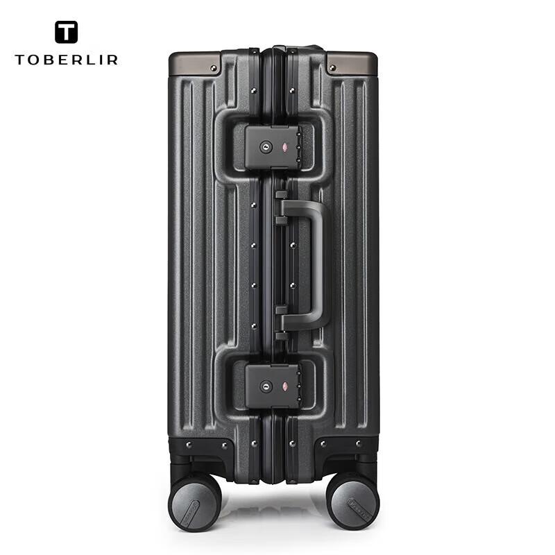 TOBERLIR Front-Opening Laptop Carry-On Luggage