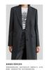 LILY wool containing vintage style long suit