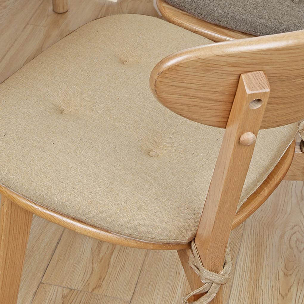 Сиденье для обеденного стула, табурета, подушки для стула с завязками, противоскользящие, для автомобиля, для улицы, для дома, кухни, сада, офиса