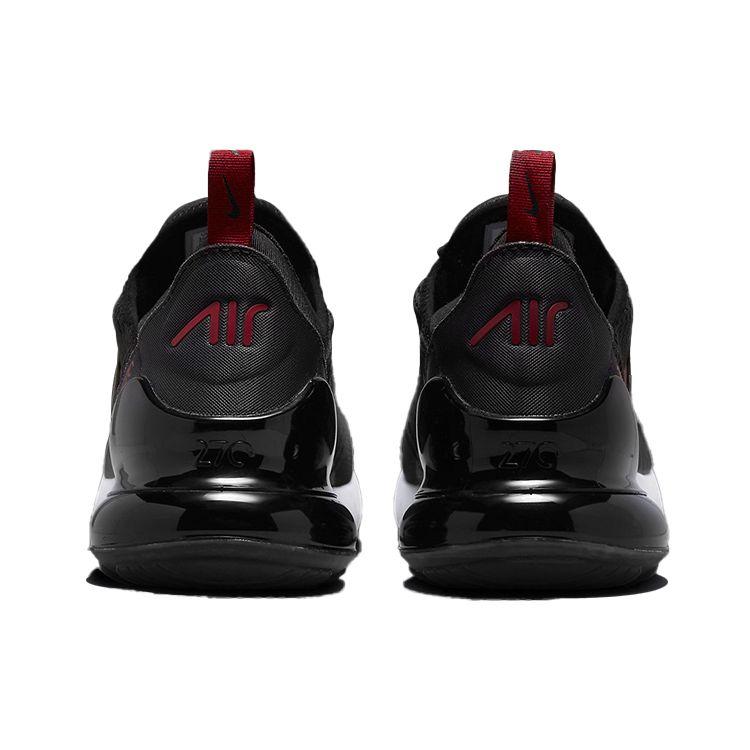 Nike Air Max 270 Антрацитовый Командный Красный Мужские Кроссовки Черный Белый DZ4402-001
