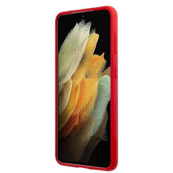 Etui do Samsung Galaxy S21 Plus US Polo Silicone Czerwone