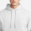 Nike Клубный флис + карман кенгуру с логотипом и принтом, толстовка с капюшоном, пуловер с длинными рукавами, мужские топы, туманно-серый цвет DQ5153-097