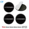 4pcs 45mm 56mm 60mm 65mm VOSSEN Logo Car Wheel Center Hub Caps Stickers Styling Accessories
