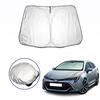 RUIYA Солнцезащитный козырек на лобовое стекло для Toyota Corolla Sport/Corolla Touring, Защита от солнца, Блокировка света, Теплоизоляция, Защита от УФ-излучения, Салон, Автомобильный кемпинг, Деталь