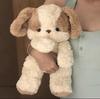 Promotional Gift Stuffed Animals Plush Toy Good Night Puppy Doll Pillow Cute Sleeping Doll Birthday for Girlfriend